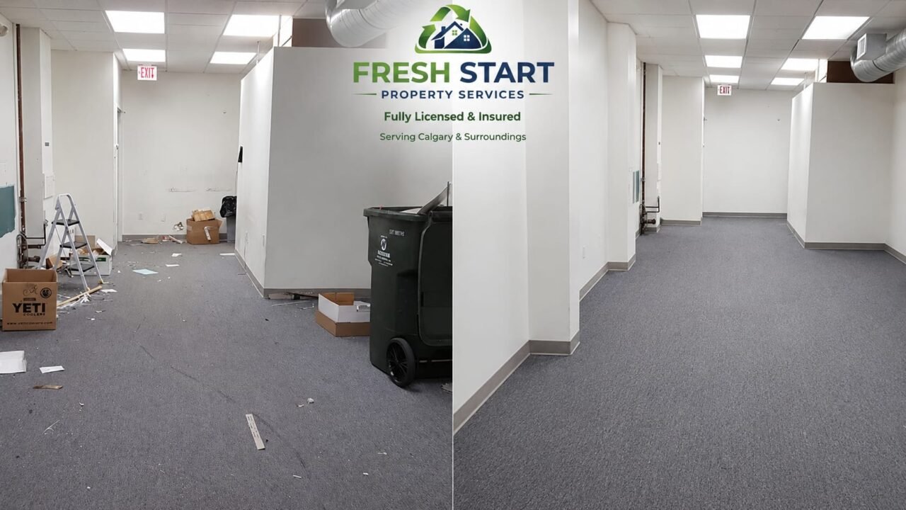 post construction cleaning Calgary